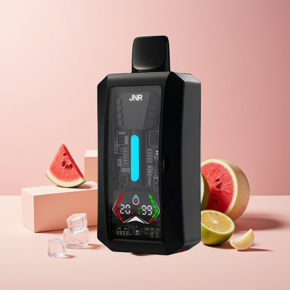 JNR Tank Pro 33000 Puff Italia Ingrosso Disposable Vape Anguria Ghiaccio - 28ml, Dual Mesh, Display Digitale, 850mAh