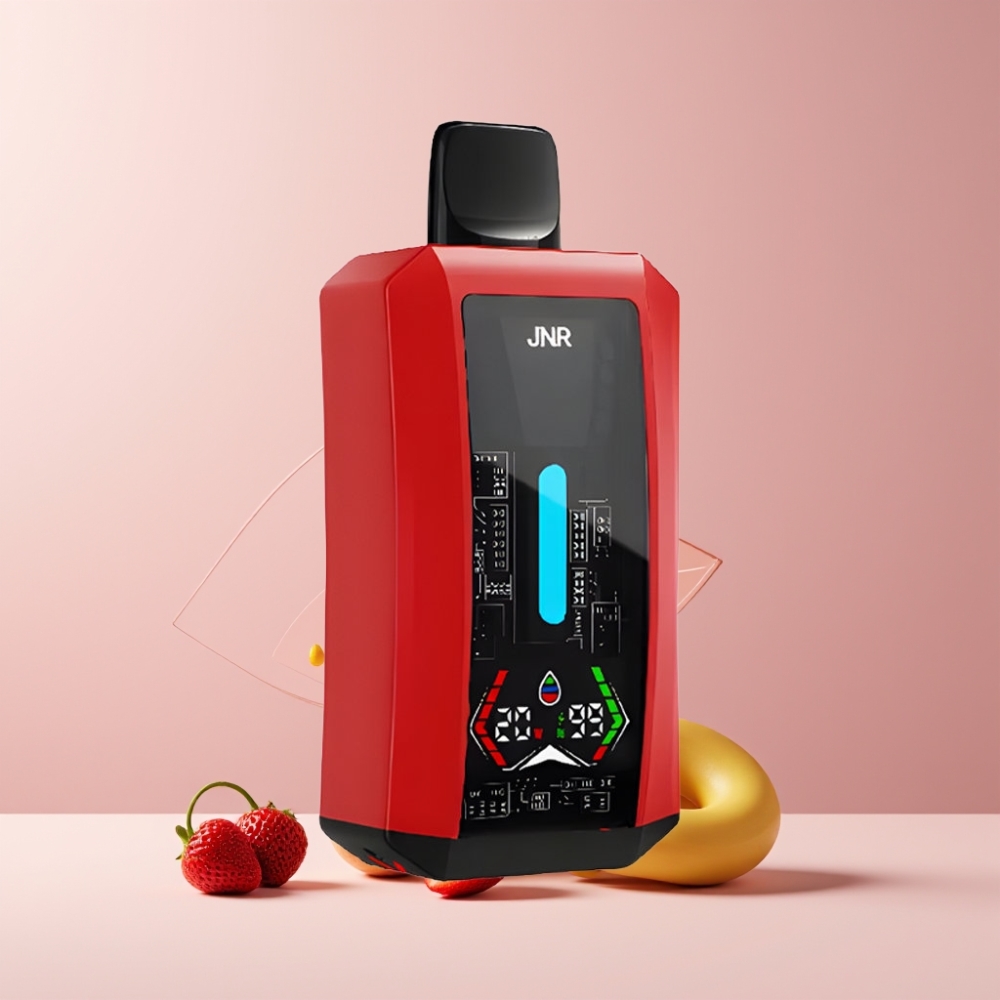 JNR Tank Pro 33000 Puff Italia ingrosso Disposable Vape Fragola Banana 28ml Dual Mesh 15W/20W