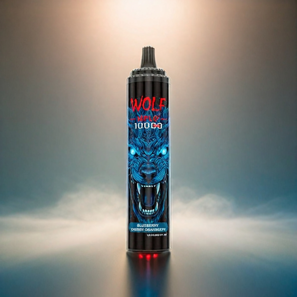 Italia Ingrosso JNR Wolf 10000 Puffs Mesh 1.0 Ohm Mirtillo Ciliegia Mirtillo Rosso 20ml Tipo-C
