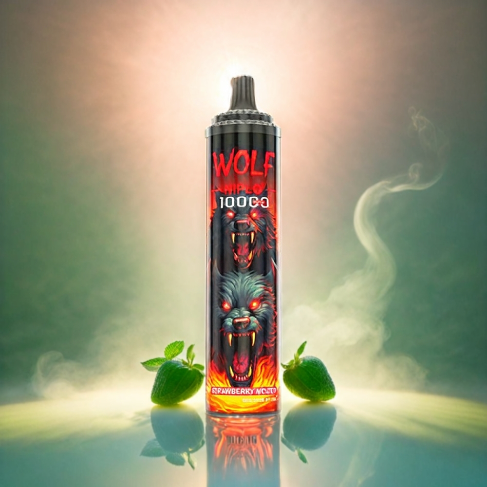 Italia Ingrosso JNR Wolf 10000 Puffs Mojito alla Fragola - 20ml/650mAh Mesh 1.0 Ohm Type-C