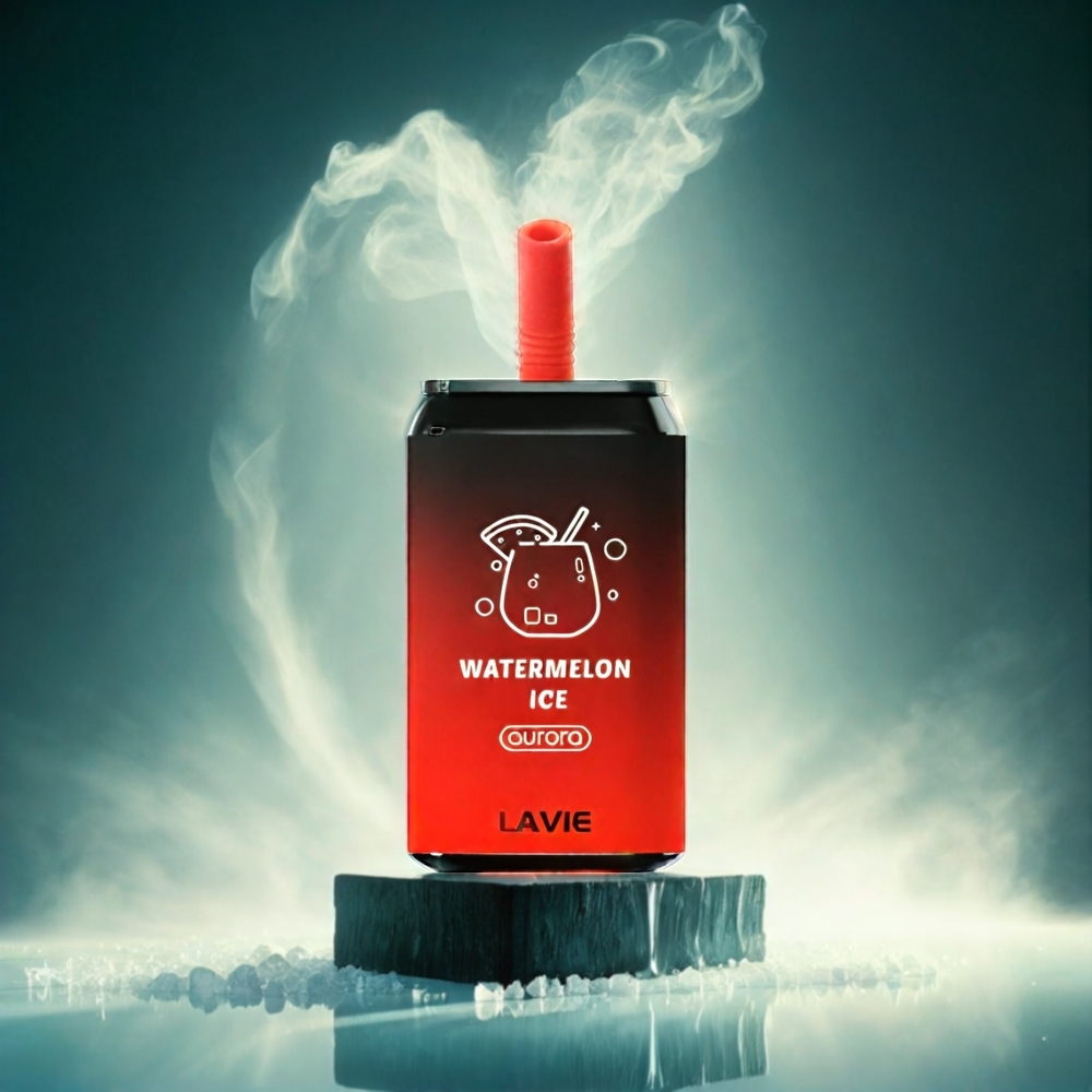 LAVIE Aurora 11000 Puffs Italia Ingrosso – Anguria Ghiacciata, 22ML, Nicotina 0%/2%/5%, Ricaricabile Type C