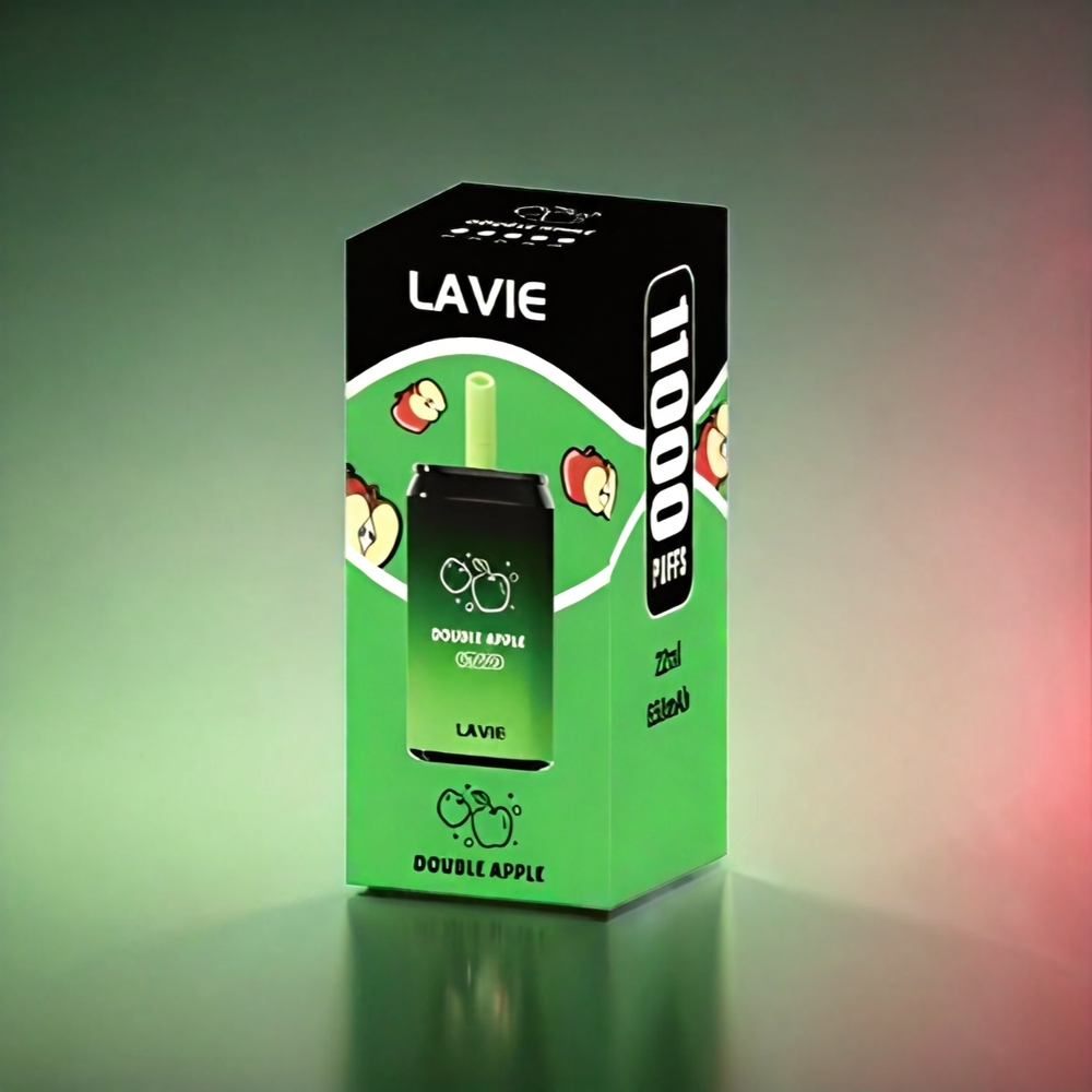 LAVIE Aurora 11000 Puffs Italia Ingrosso - Doppia Mela - 22ML, 650mAh, Ricaricabile Type C