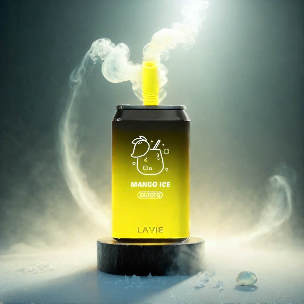 LAVIE Aurora 11000 Puffs Italia Ingrosso - Mango Ghiaccio, 22ML, Ricaricabile Type C, 650mAh