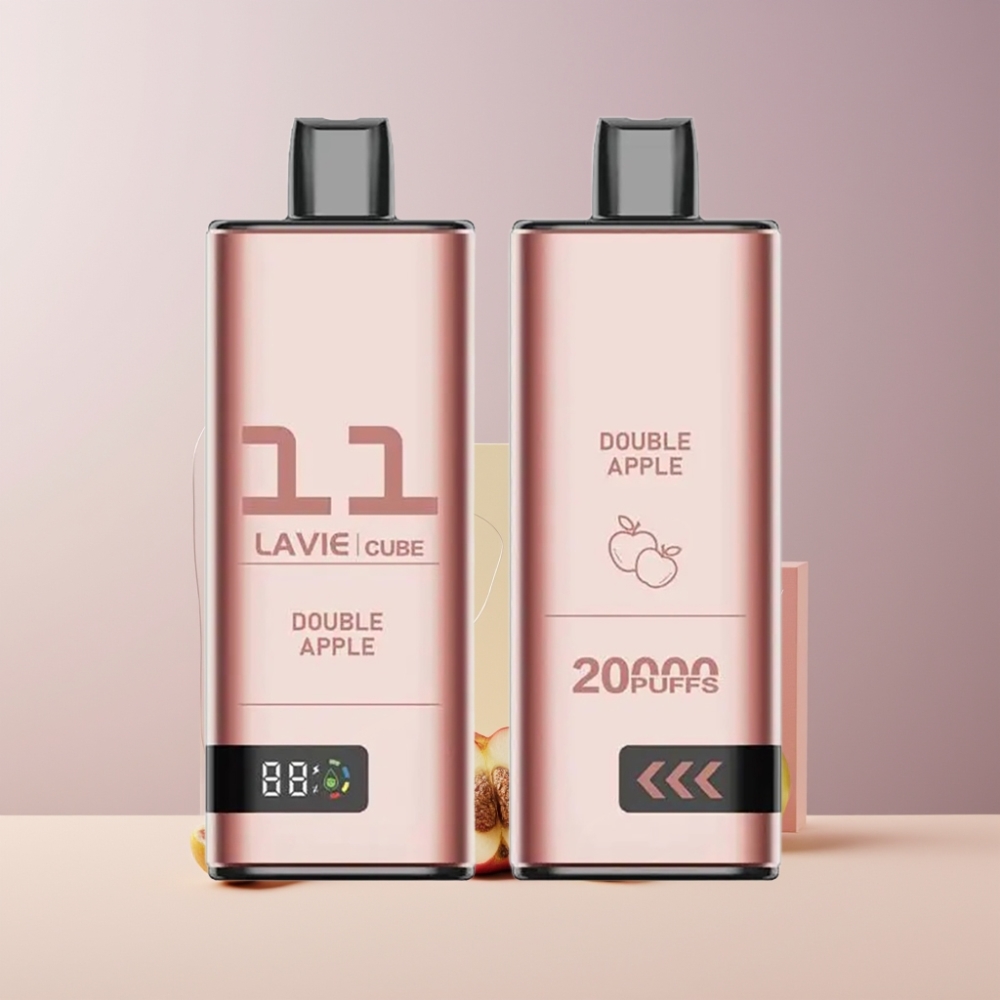 Lavie Cube 20000 Puffs Italia Ingrosso Disposable Vape Doppia Mela 28ML 5% Nic Sal