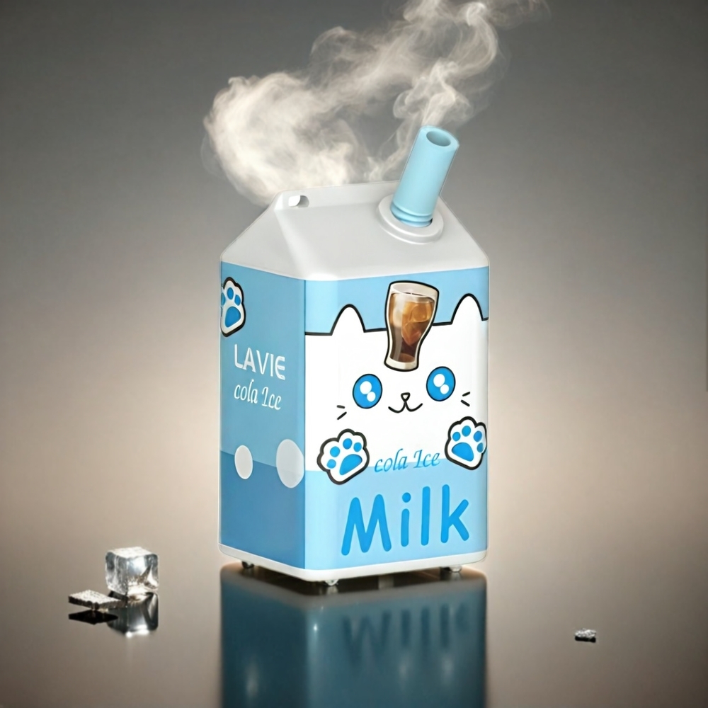 LAVIE Milk 7000 Puffs Italia Ingrosso - Cola Ghiacciata - 16ML - 2%/5% Nicotina - Ricaricabile Type C