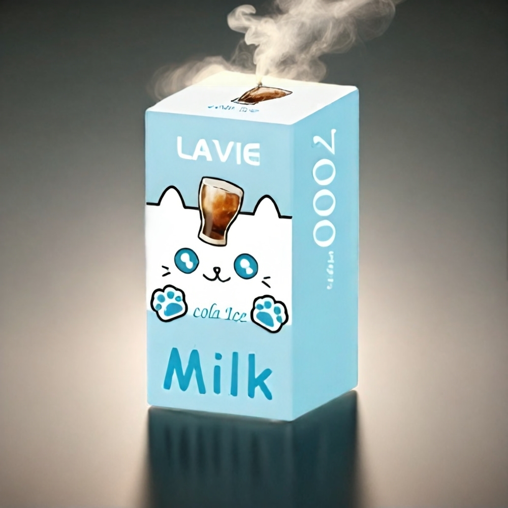LAVIE Milk 7000 Puffs Italia Ingrosso - Cola Ghiacciata - 16ML - 2%/5% Nicotina - Ricaricabile Type C
