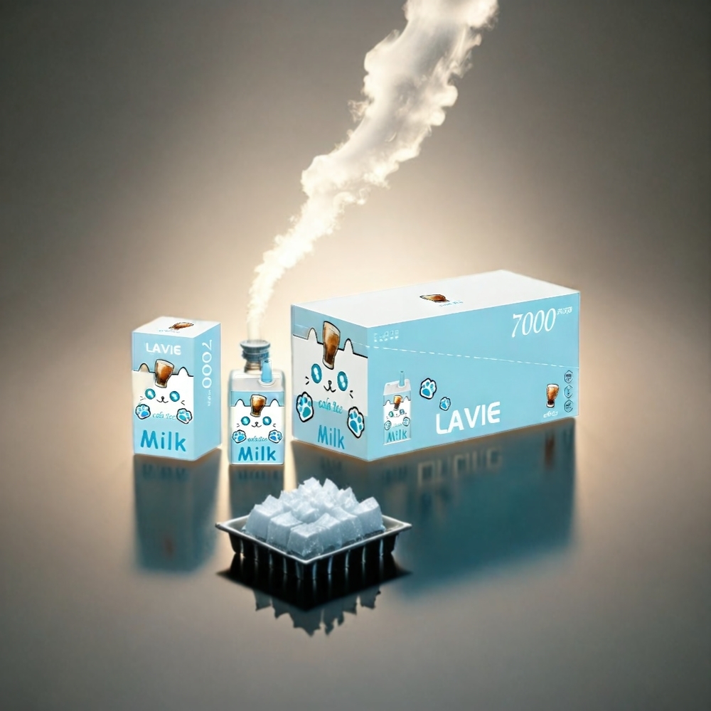 LAVIE Milk 7000 Puffs Italia Ingrosso - Cola Ghiacciata - 16ML - 2%/5% Nicotina - Ricaricabile Type C