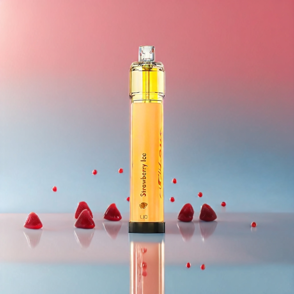 LIO Bee Lit 2500 Puffs vape monouso Italia Ingrosso Fragola Ghiaccio – 6.0ml/1300mAh/5% Nicotina