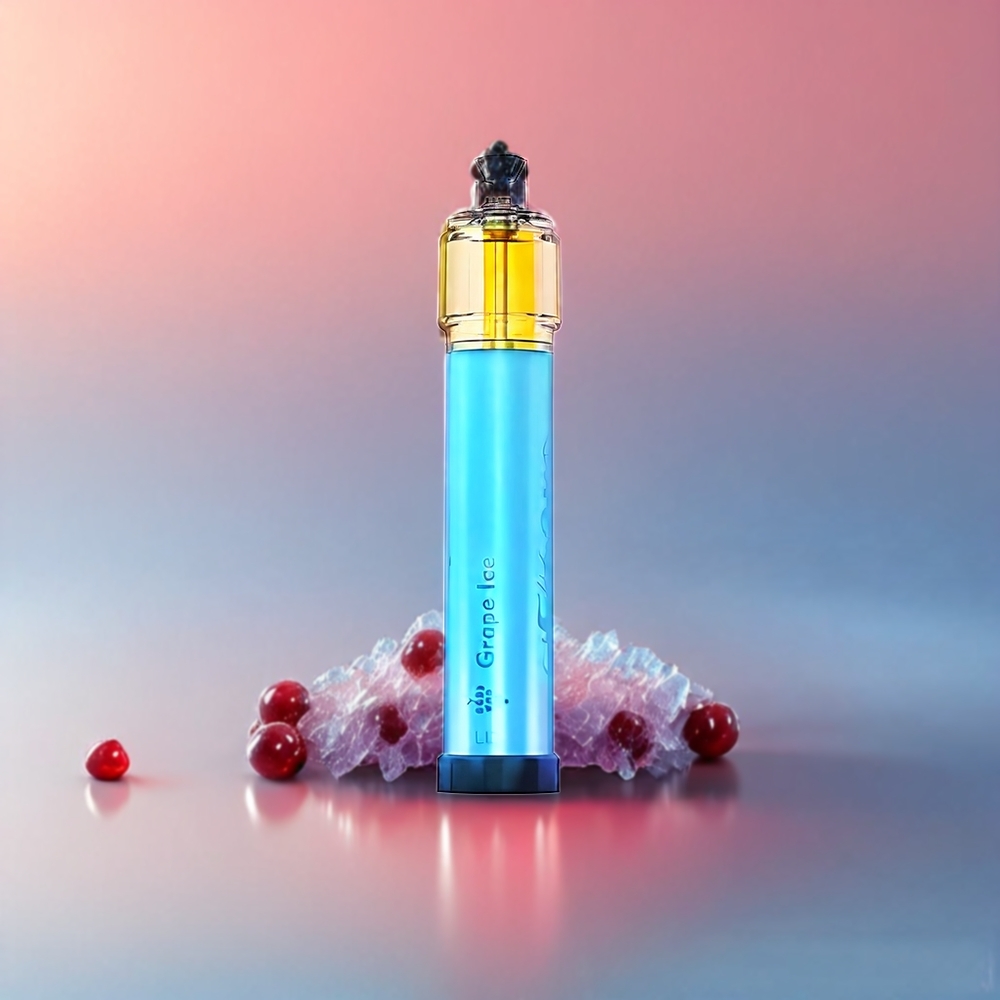 LIO Bee Lit 2500 Puffs vape monouso Italia ingrosso - Ghiaccio d'Uva - 1300mAh, 6.0ml, Acciaio Inox