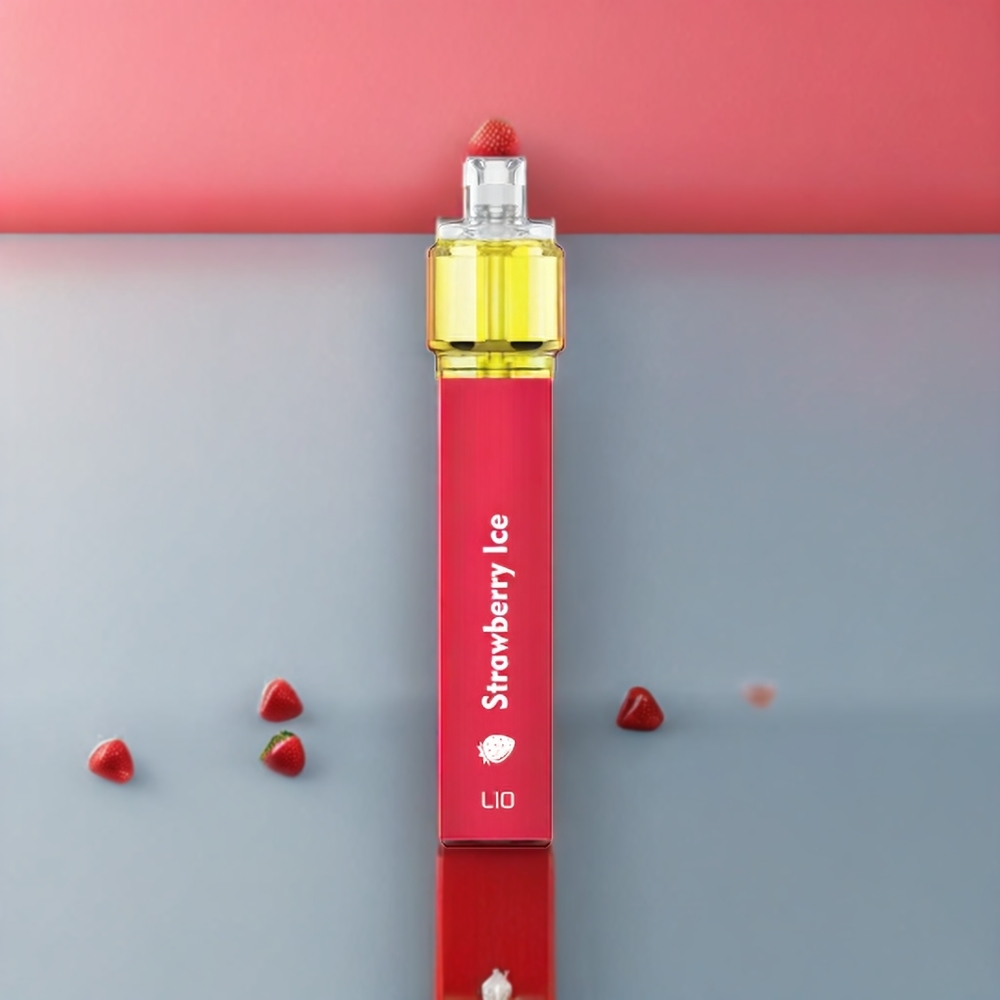 LIO Bee18 Max 2500 Puff vape monouso Fragola Ghiaccio Italia Ingrosso - 1300mAh, 6.5ml, 5% Nicotina