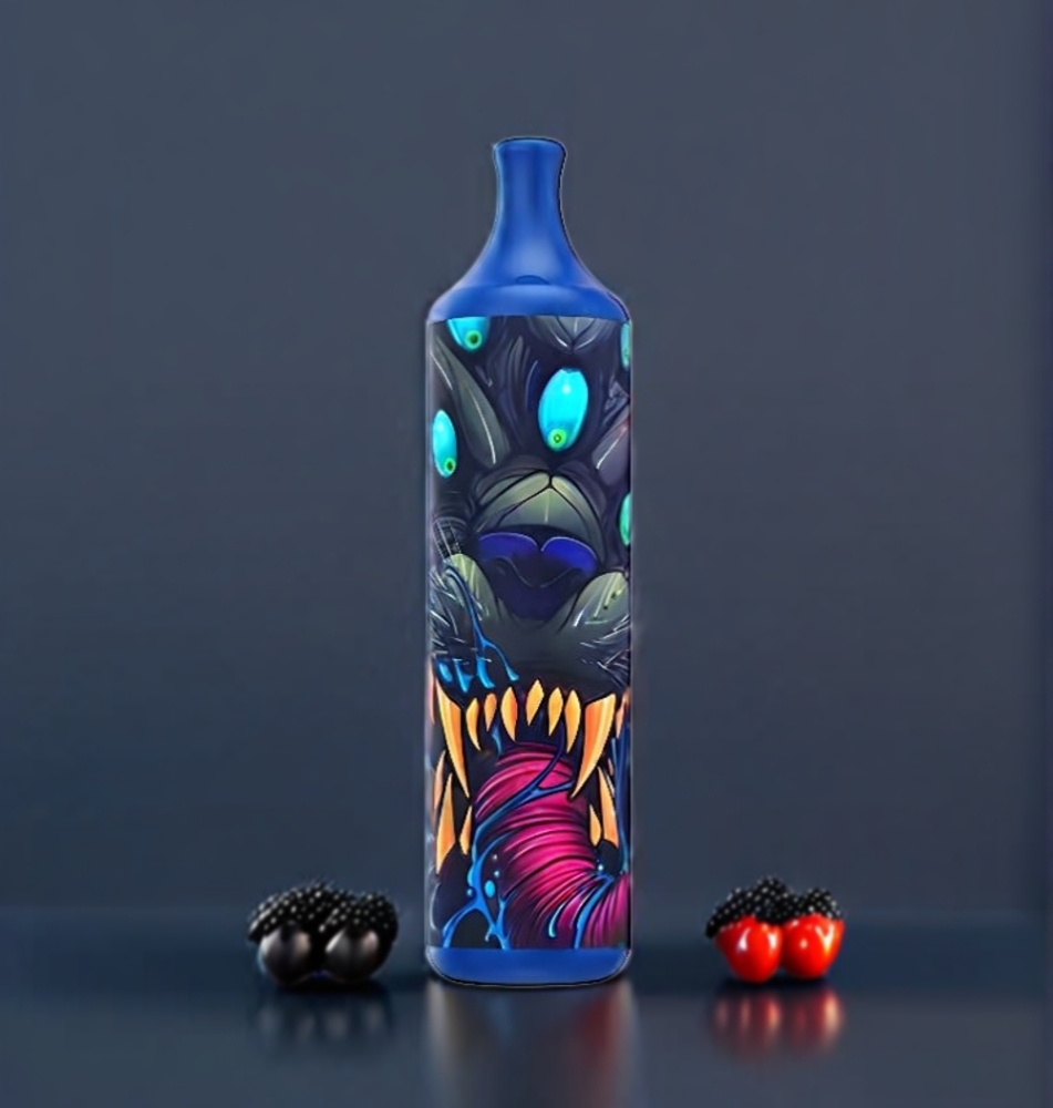 LIO Boom 3500 Puffs vape monouso Italia ingrosso Mirtillo Nero 10ml 50mg/30mg 1400mAh