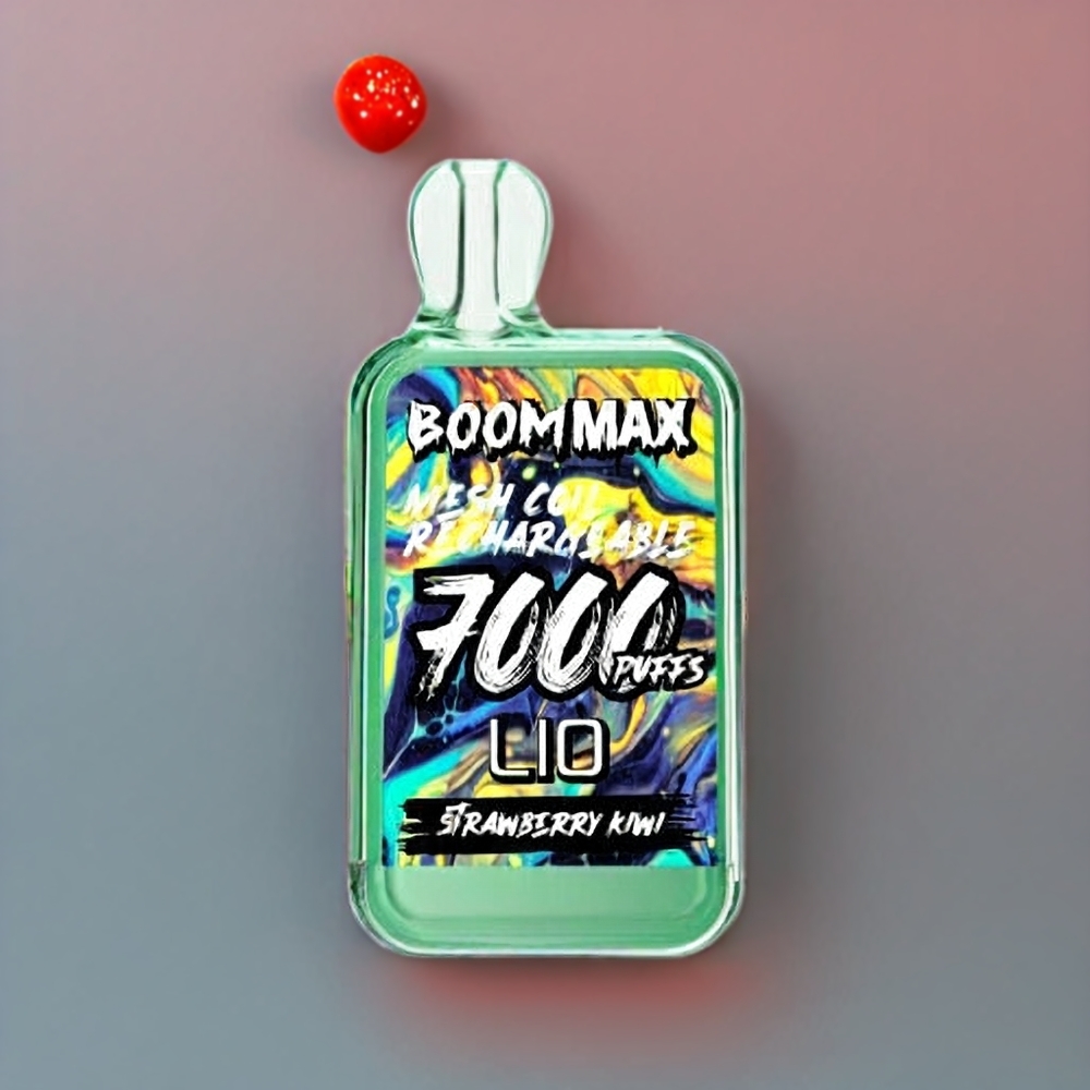 LIO BOOM MAX 7000 Puffs Italia Ingrosso vape monouso Fragola Kiwi 15ml 650mAh