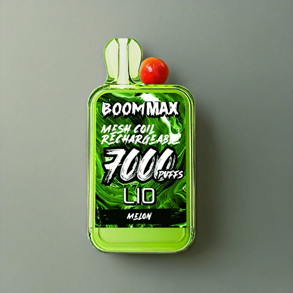 LIO BOOM MAX 7000 Puffs vape monouso Melone - 15ml E-liquid, 650mAh Batteria, Ricarica Type-C - Italia Ingrosso