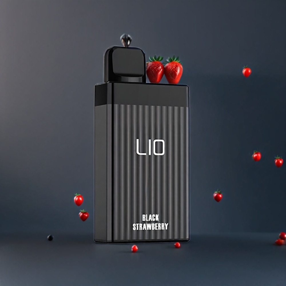 LIO BOXX 4000 Puff vape monouso Fragola Nera Italia Ingrosso con 10ml E-liquid e 650mAh Batteria