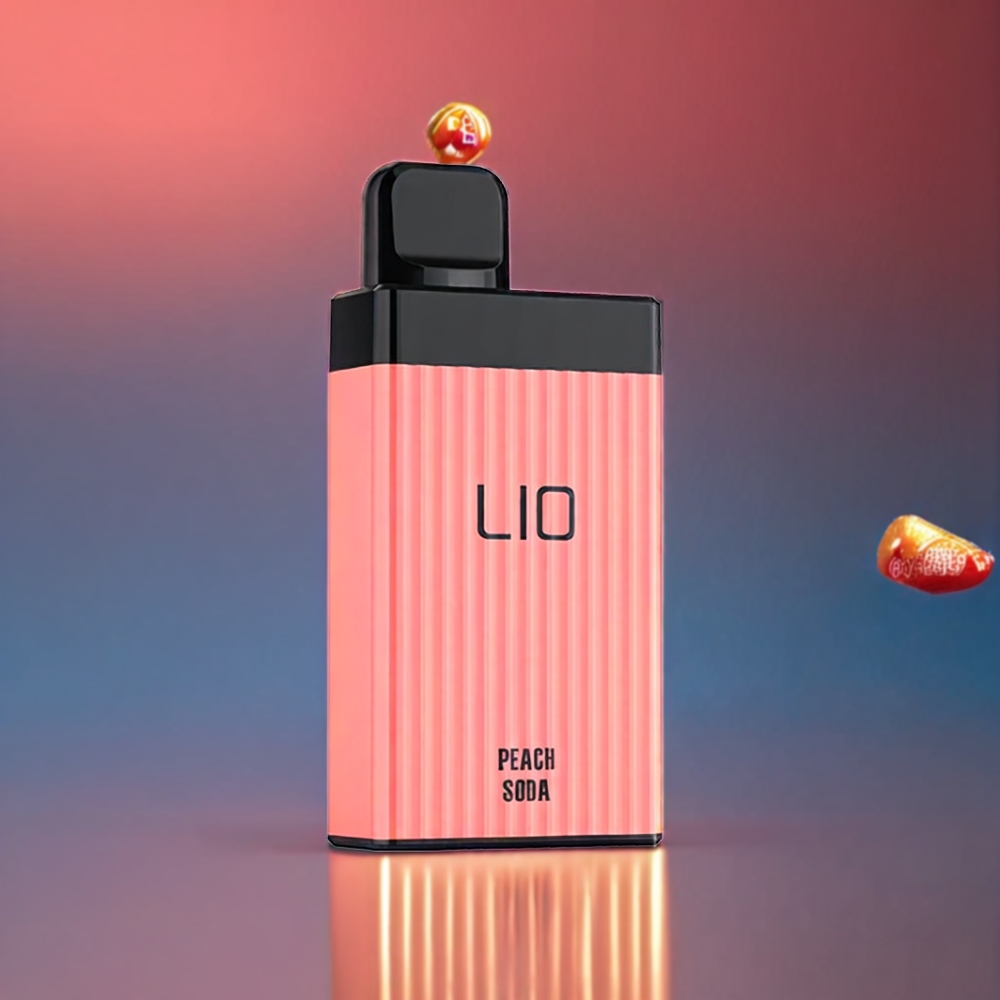 LIO BOXX Italia Ingrosso 4000 Puff vape monouso Pesca Soda con Batteria da 650mAh e Caricamento Type-C