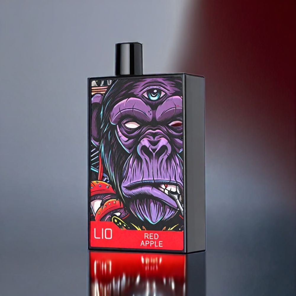 LIO CAPO 4500 Puffs vape monouso Mela Rossa Italia Ingrosso - 12ml, 600mAh, Ricarica Type-C