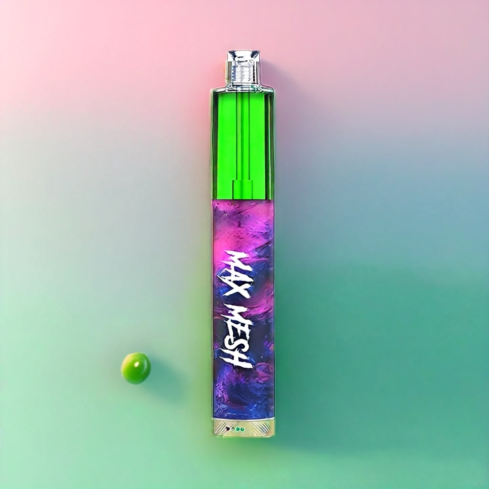 LIO Max Mesh 3000 Puffs vape monouso Italia Ingrosso Greenapple Menthol Ice - 10mL, 1000mAh, 0.60 Ohm Mesh