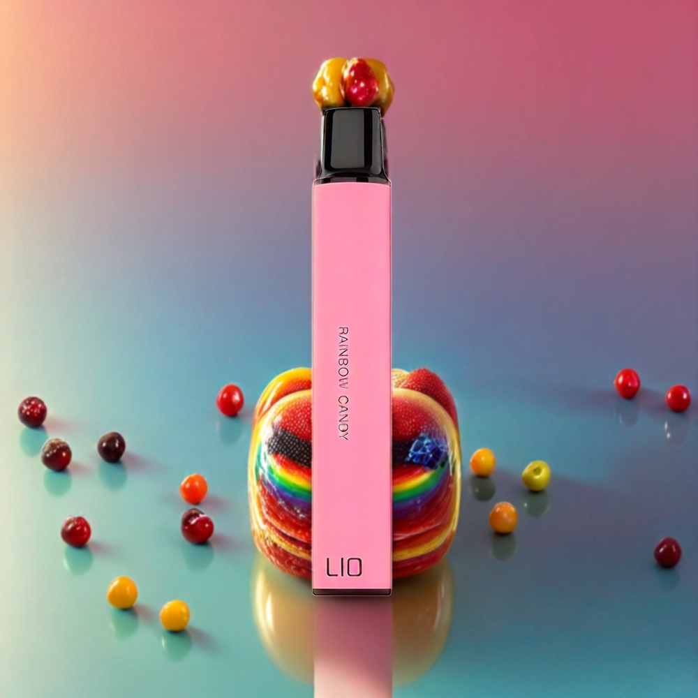 LIO Mini 600 Puff Italia Ingrosso vape monouso Caramella Arcobaleno