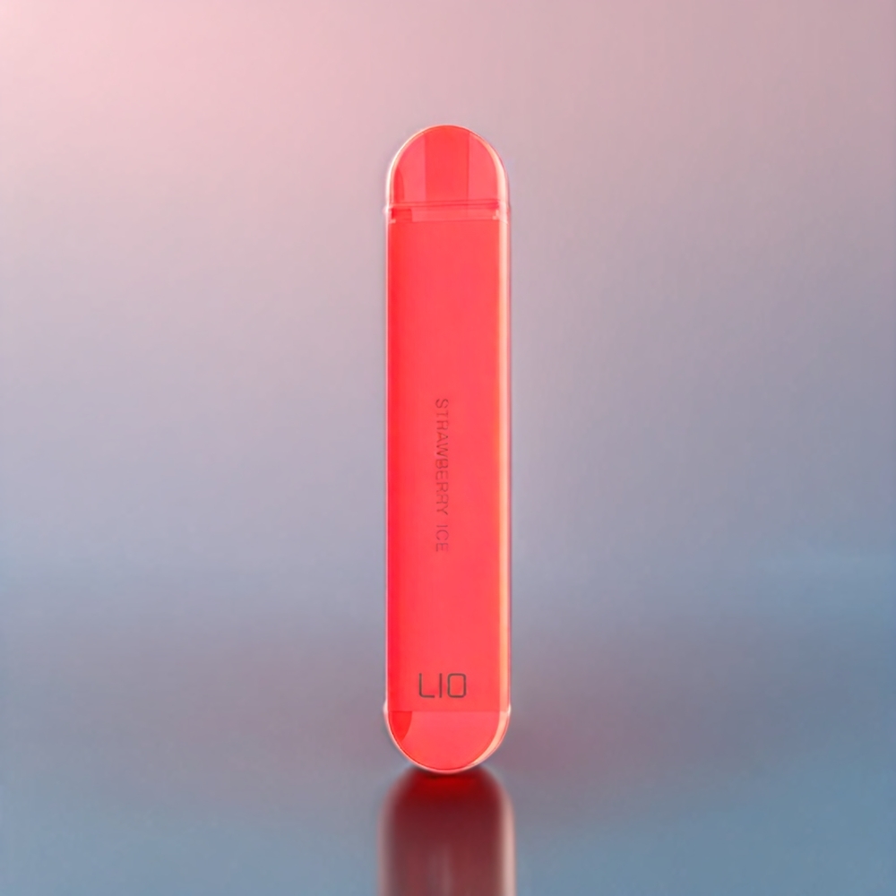 LIO NANO X 600 Puffs vape monouso Fragola Ghiaccio - Italia Ingrosso - 500mAh, 2ML, 20mg Nicotina