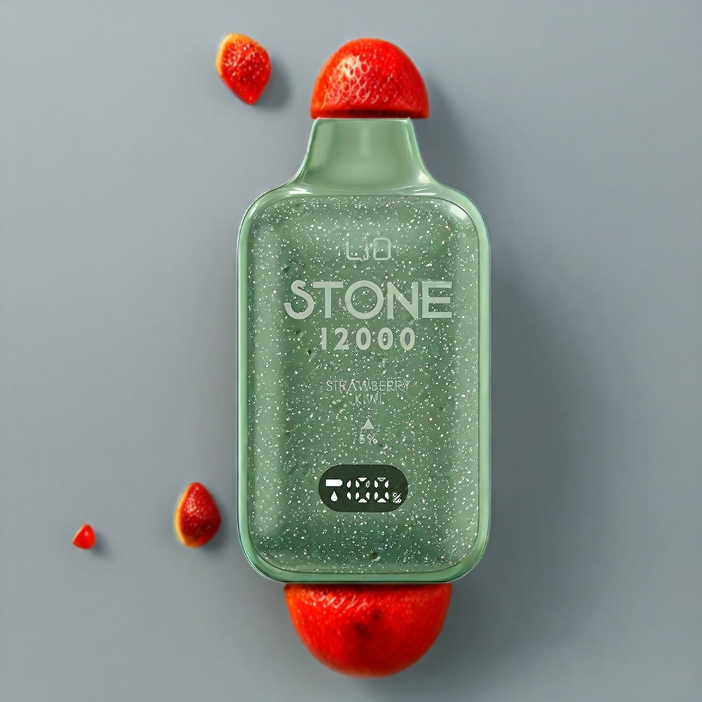 LIO Stone 12000 Puff Italia Ingrosso vape monouso Fragola Kiwi 18ML 550mAh Type-C