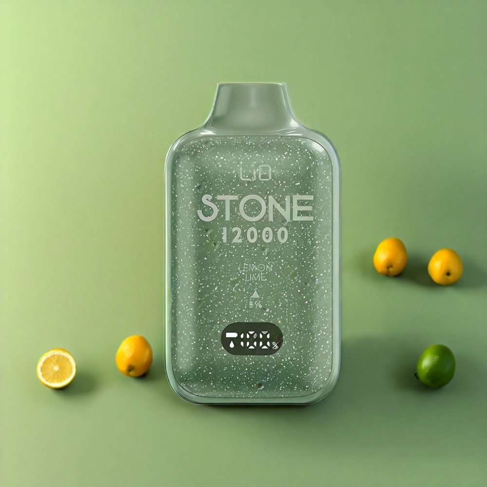 LIO Stone 12000 Puff Italia Ingrosso vape monouso Limone Lime con Batteria 550mAh e 18ML E-liquid