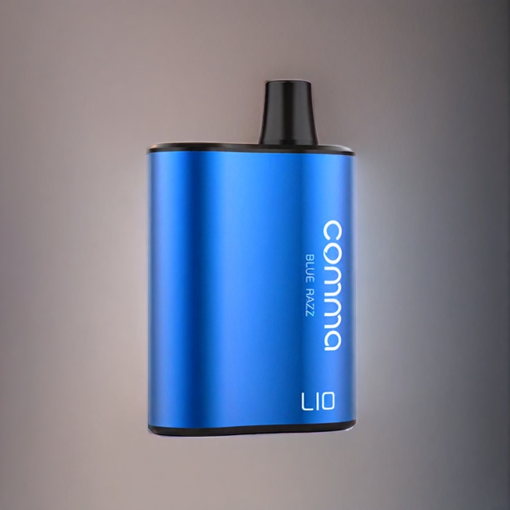 LIO COMMA 5000 Italia Ingrosso 5000 Puff vape monouso Mirtillo Lampone Blu – 15ml, 900mAh, Tipo-C, 50mg/30mg Nicotina
