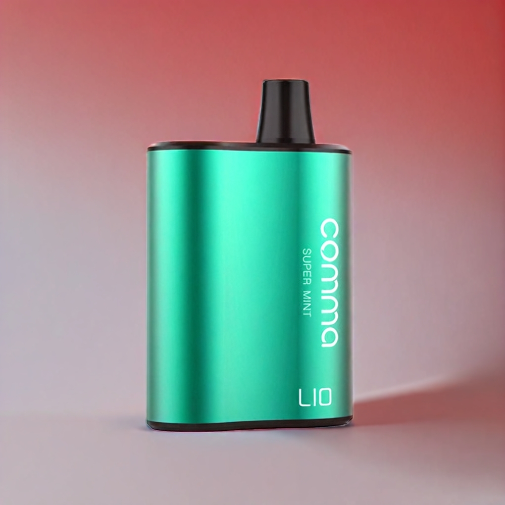 LIO COMMA 5000 Italia Ingrosso 5000 Puff vape monouso Super Menta - 15ml, 900mAh, Tipo-C, 50mg/30mg