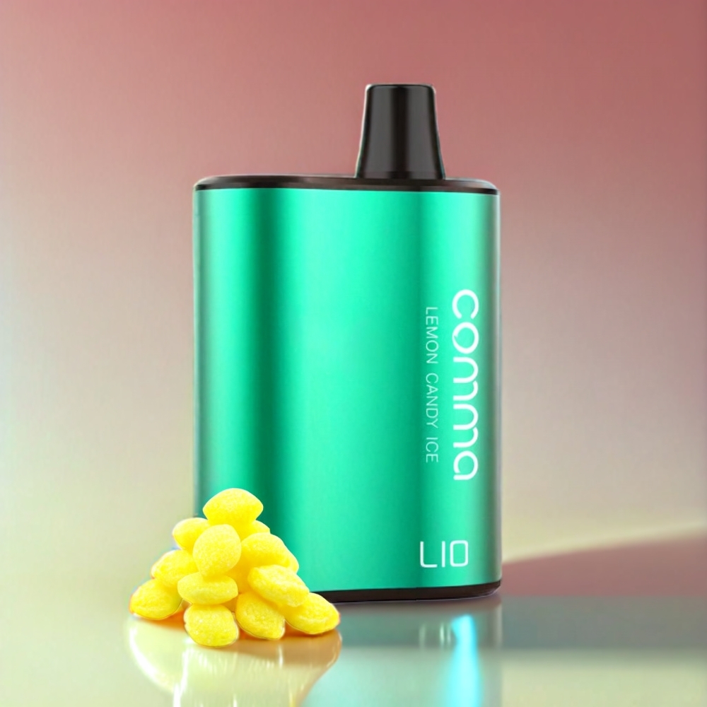 LIO COMMA 5000 Puff Italia Ingrosso vape monouso Caramello al Limone Ghiaccio – 15ml, 900mAh, Ricarica Type-C