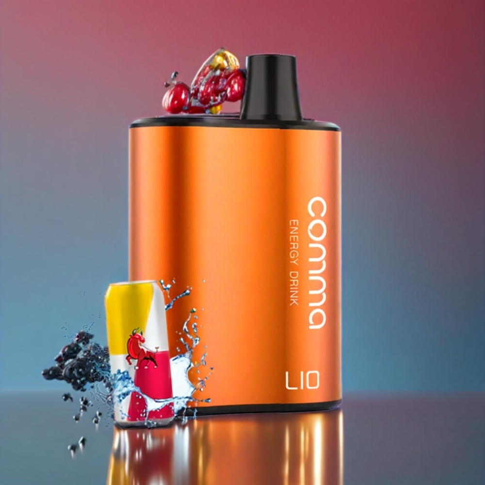 LIO COMMA 5000 Puff vape monouso Energy Drink Italia Ingrosso - 15ml/900mAh/Type-C