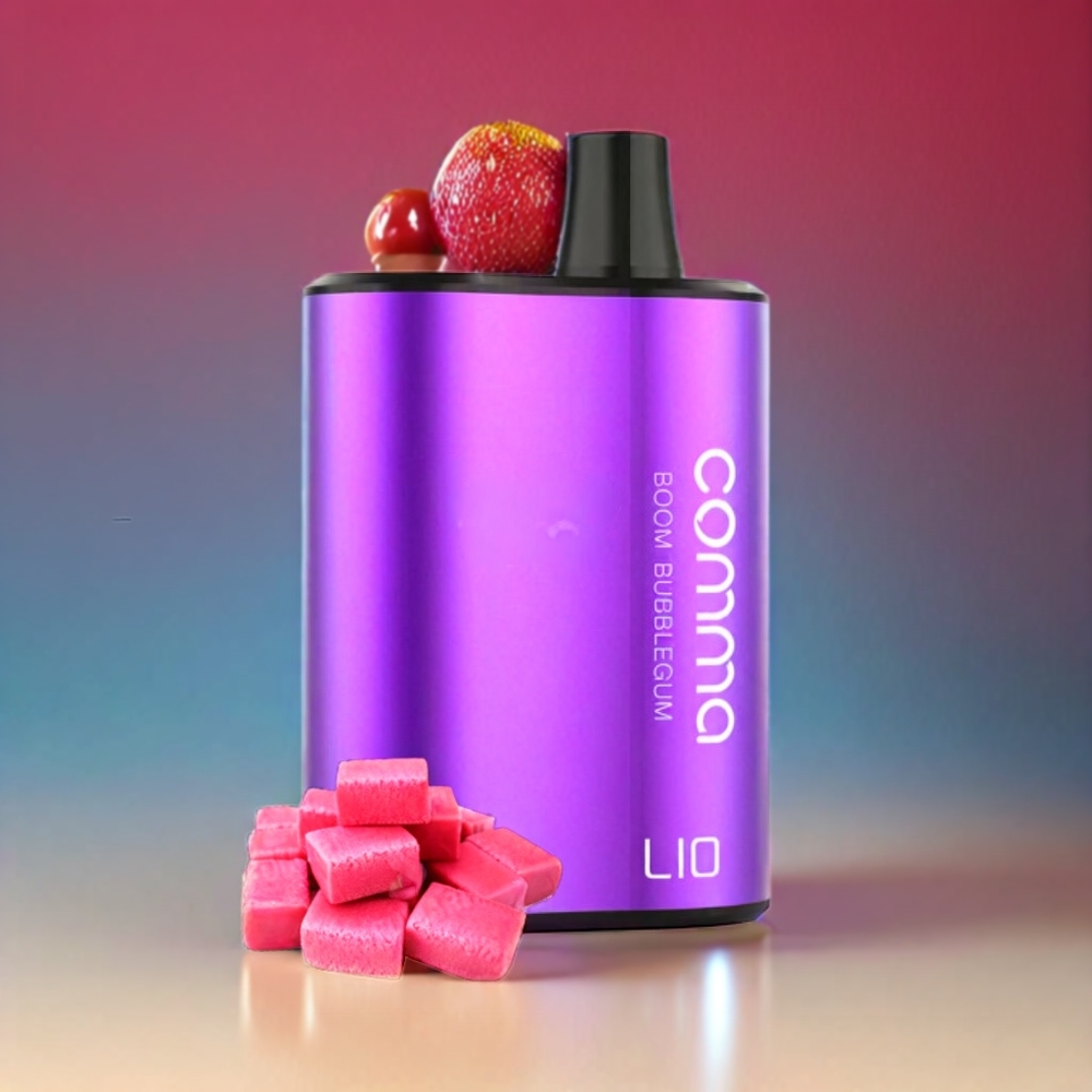 LIO COMMA 5000 Puffs vape monouso Boom Gomma da Masticare - Italia Ingrosso - 15ml, 900mAh, Tipo-C