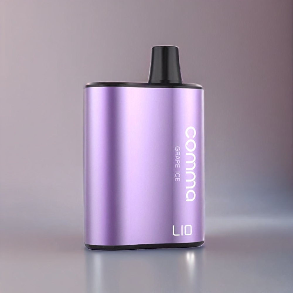 LIO COMMA 5000 Puffs vape monouso Italia Ingrosso Uva Ghiacciata 15ml 900mAh