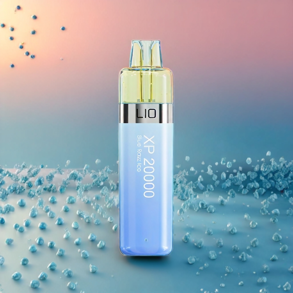 LIO XP 20000 Puff vape monouso Italia Ingrosso - Mirtillo Ghiacciato - 12ML, 50mg, 900mAh, Tipo-C