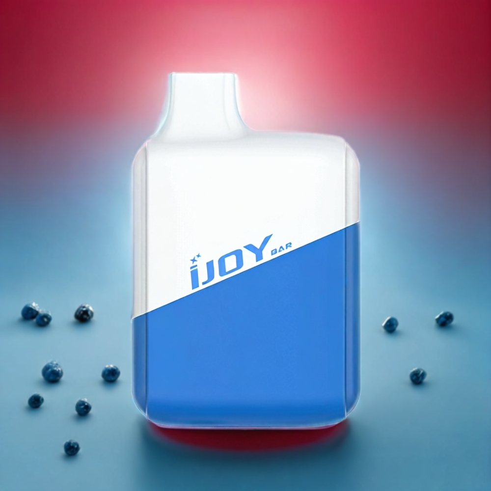 IJOY Bar 600 Puff vape monouso Mirtillo Ghiaccio Italia Ingrosso - 500mAh, 2ml/4ml, 0mg/16mg/20mg/50mg