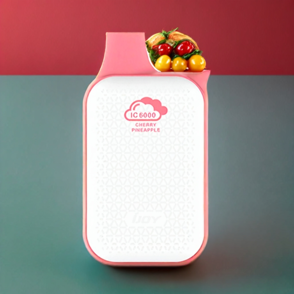 IJOY Bar IC6000 Disposabile Vape Ciliegia Ananas Italia Ingrosso con 6000 Puff, 15ml E-Liquid, 5% Nicotina, Ricarica Type-C