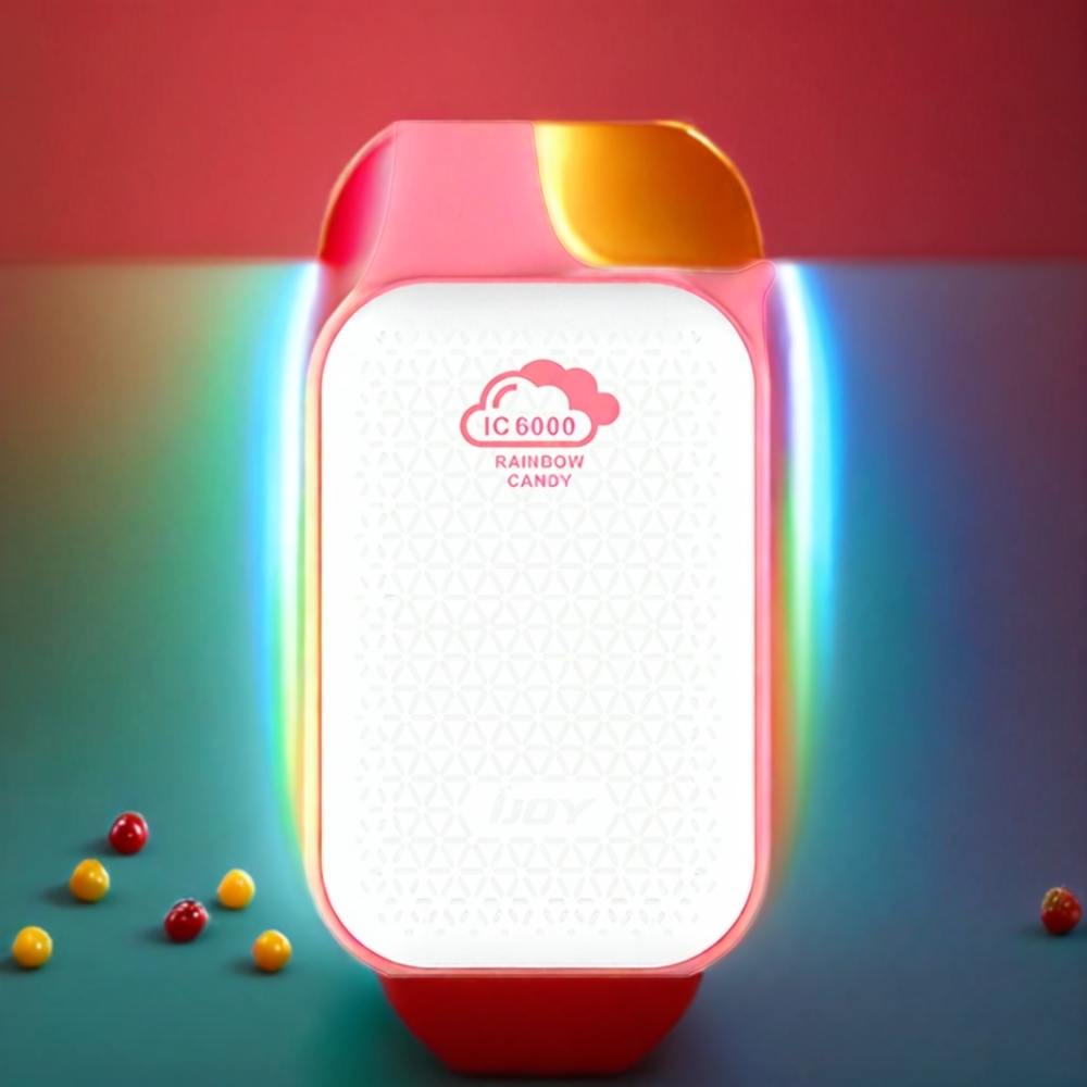 IJOY Bar IC6000 vape monouso Italia Ingrosso - Caramella Arcobaleno - 6000 Tiri, 15ml, 5% Nicotina, Ricarica Tipo-C