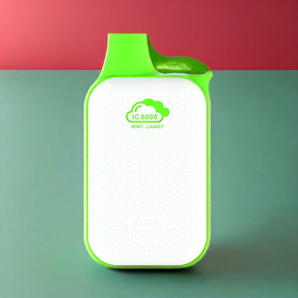 IJOY Bar IC6000 vape monouso Italia Ingrosso - Caramella alla Menta, 6000 Puff, 15ml, 5% Nicotina, Ricarica Type-C