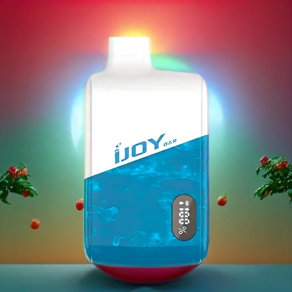 IJOY Bar IC8000 vape monouso Arcobaleno Tropicale Blast Italia Ingrosso con 8000 Tiri, 18ml E-liquid, 5% Nicotina, Ricarica Type-C