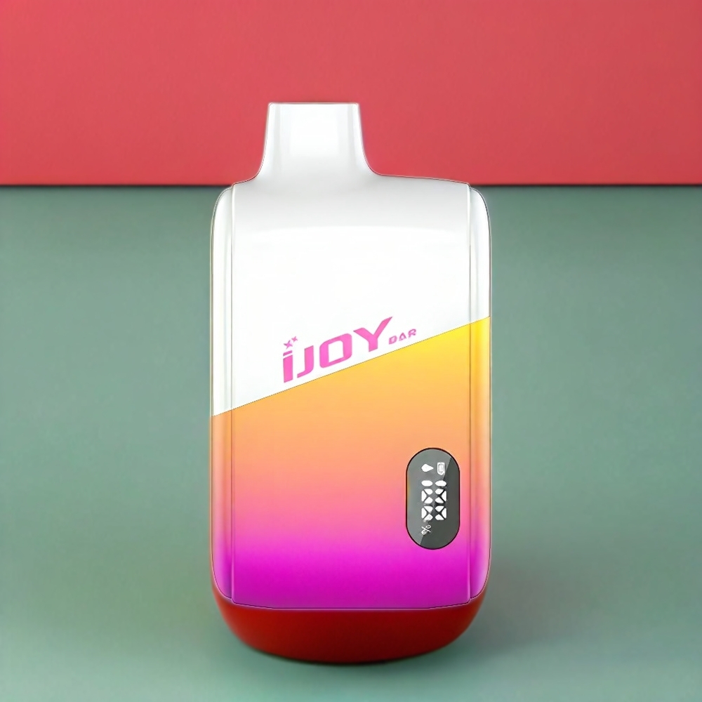 IJOY Bar IC8000 vape monouso Fragola Kiwi Italia Ingrosso con 8000 Tiri, 18ml E-liquid, 5% Nicotina, Ricarica Type-C