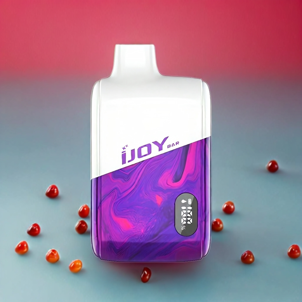 IJOY Bar IC8000 vape monouso Italia Ingrosso - Gommosa Bianca - 8000 Tiri, 18ml, 5% Nicotina, Ricarica Type-C