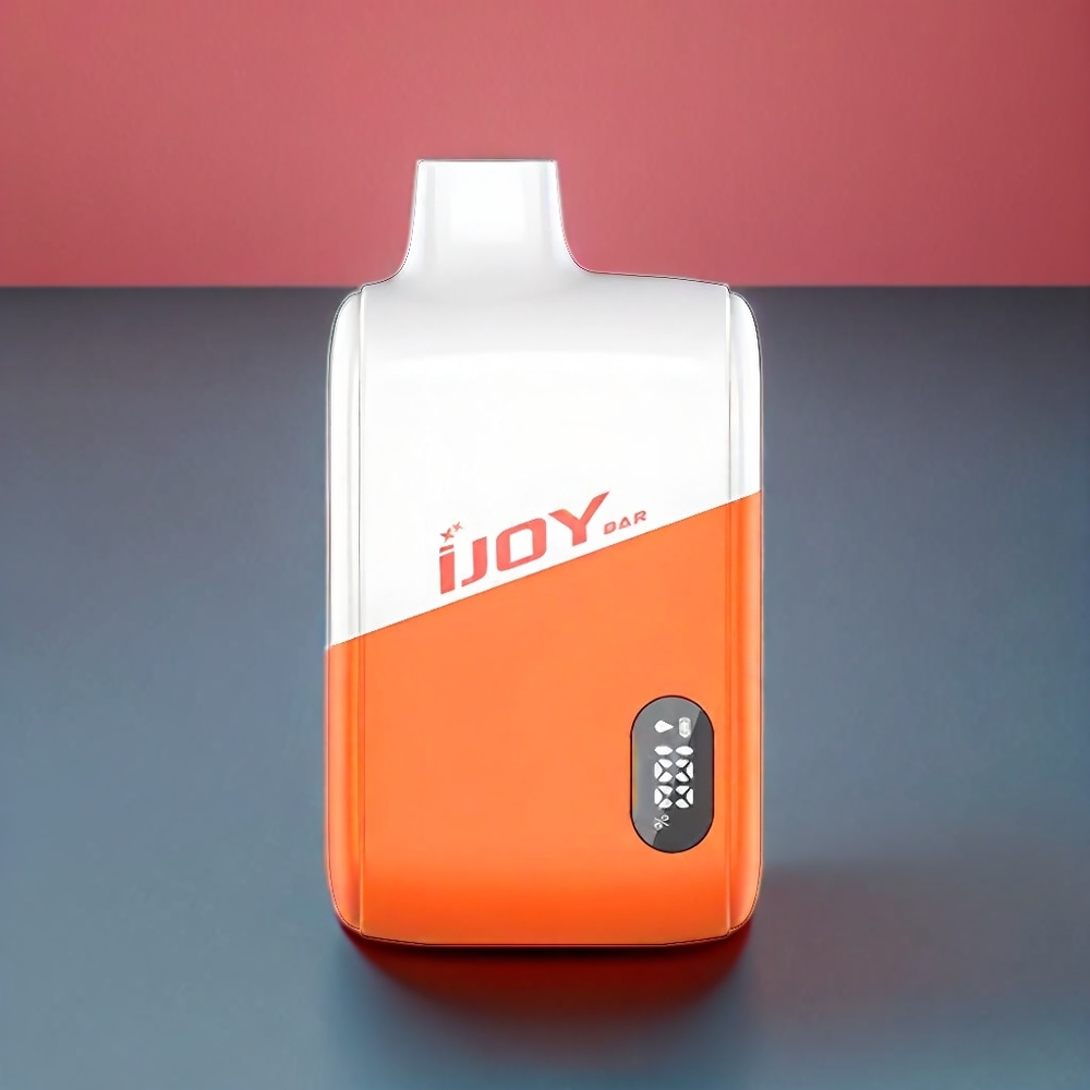 IJOY Bar IC8000 vape monouso Pesca Mirtillo Italia Ingrosso con 8000 Tiri, 18ml, 5% Nicotina, Ricarica Type-C