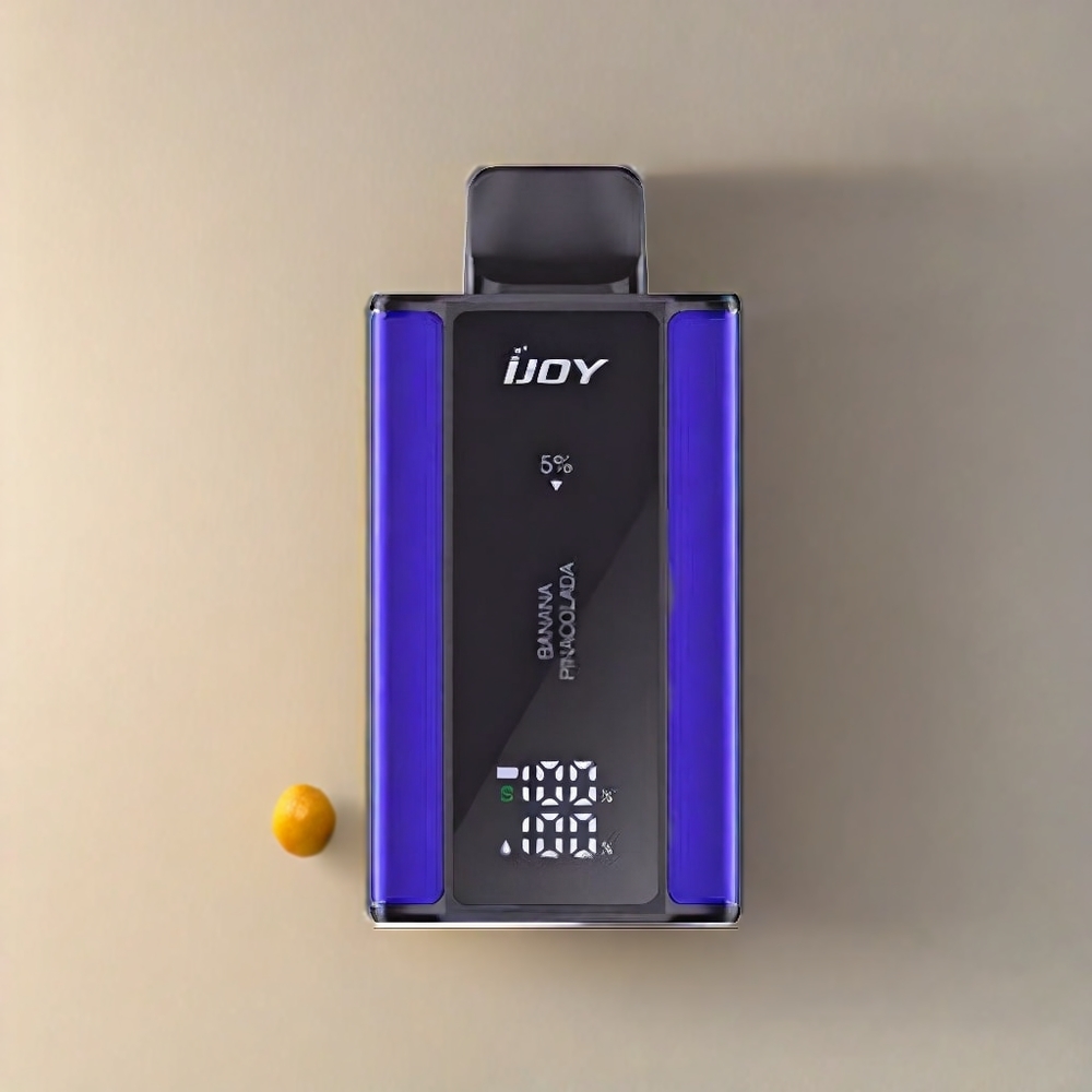 IJOY Captain 10000 Puff vape monouso Banana Pinacolada Italia Ingrosso - 18ml, 5% Nicotine, Ricarica Tipo-C, 650mAh