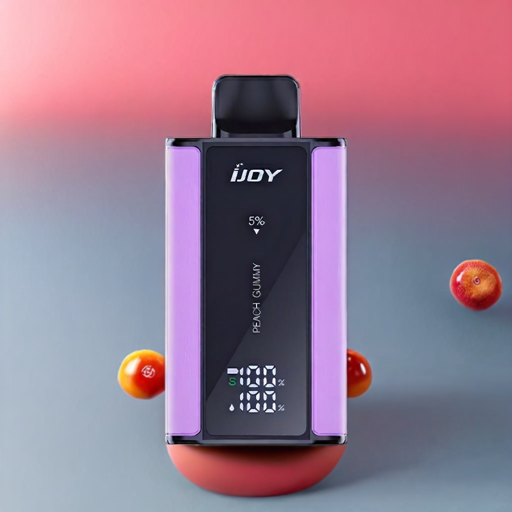 IJOY Captain 10000 Puff vape monouso Italia Ingrosso – Gommosa alla Pesca, 18ml, 5% Nicotina