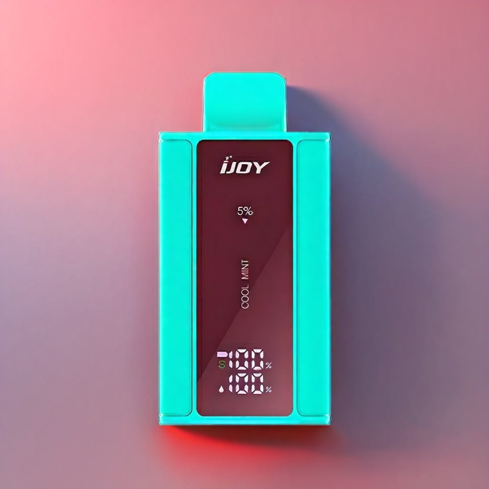 IJOY Captain 10000 Puff vape monouso Menta Fresca Italia Ingrosso – 18ml, 5% Nicotina, Ricaricabile USB-C