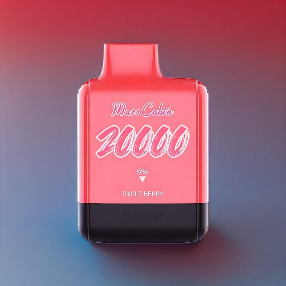 IJOY Mars Cabin 20000 Puff vape monouso Triple Berry (Misto di Bacche) con Stazione di Ricarica 850 mAh - Italia Ingrosso