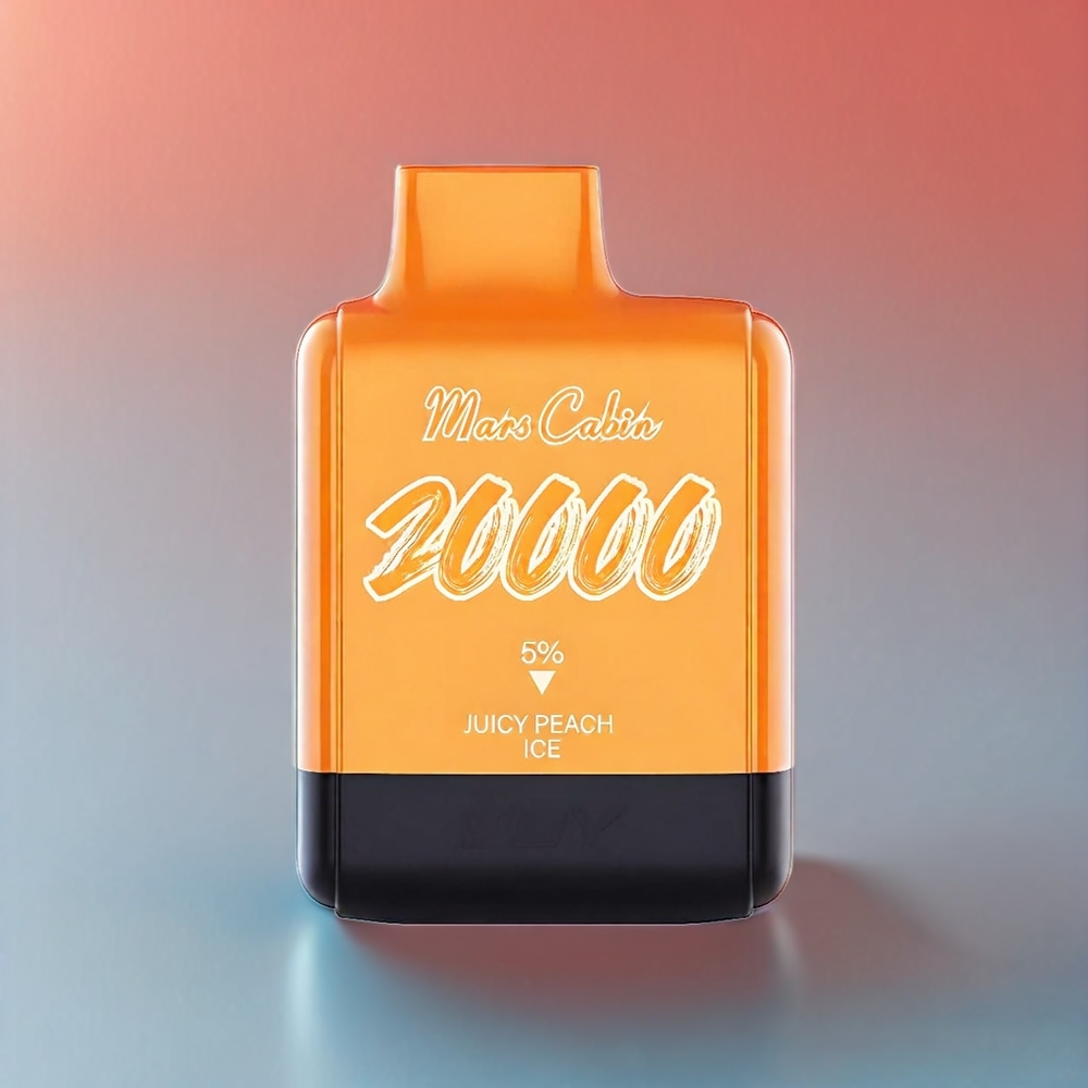 IJOY Mars Cabin 20000 Puffs vape monouso Pesca Succosa Ghiacciata - Italia Ingrosso - 20ML, 50mg, 0.5 Ohm Dual Bobina a maglie, TYPE-C