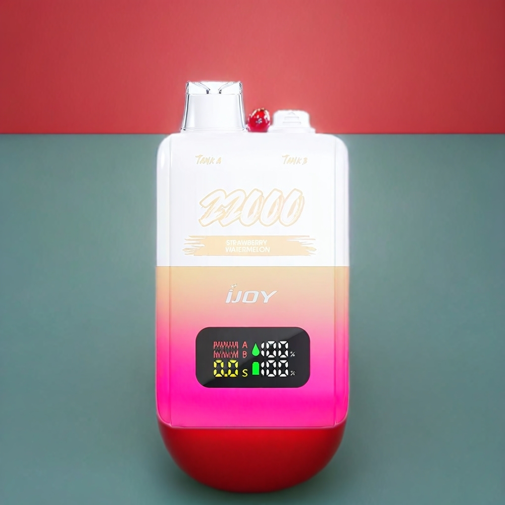 IJOY SD 22000 Puff vape monouso Fragola Anguria Italia Ingrosso – 15ML+15ML, 650mAh, Tipo-C Ricarica