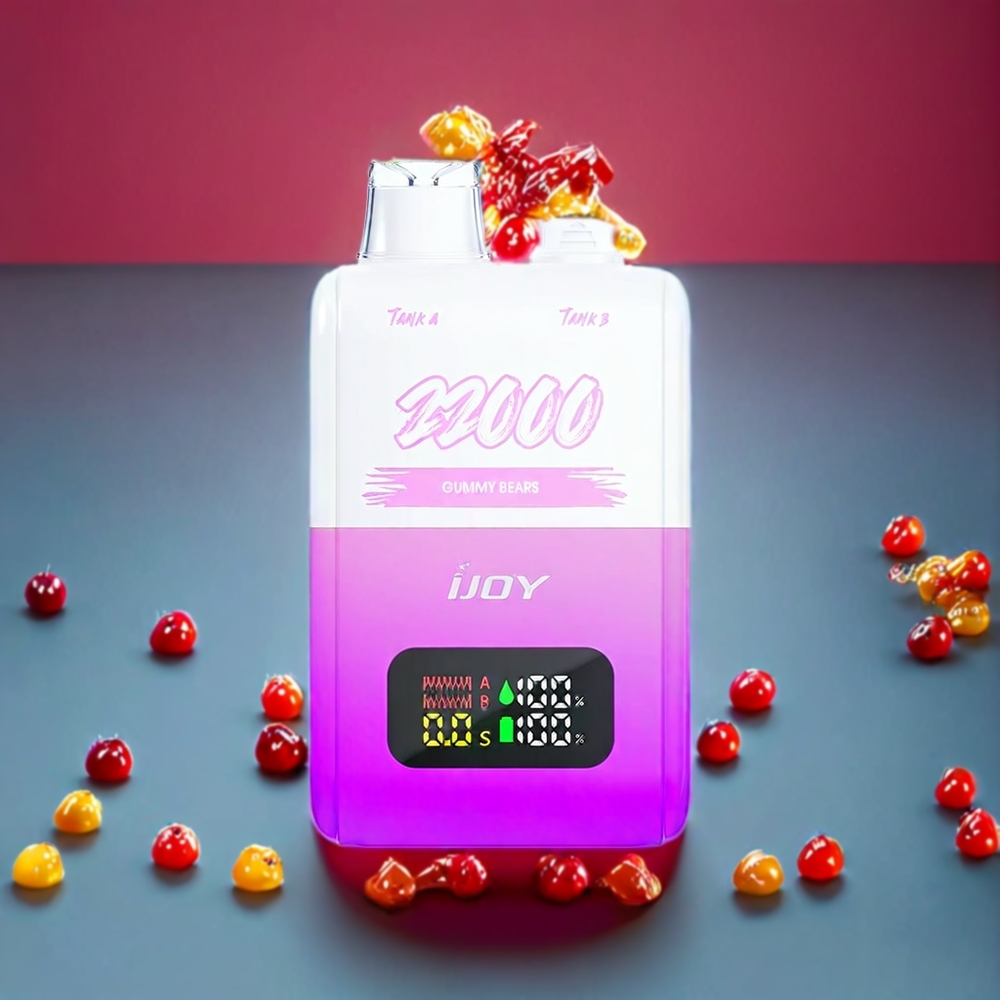 IJOY SD 22000 Puffs vape monouso Gummy Bears - Italia Ingrosso - 15ML + 15ML E-Liquido - 650 mAh - Carica Type-C