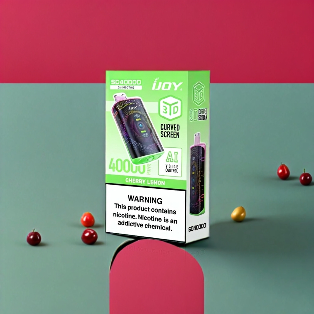 IJOY SD 40000 Puff vape monouso Ciliegia Limone Italia ingrosso – 750mAh, 20ML, 5% Nicotina