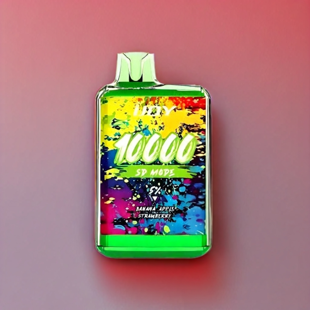 IJOY SD10000 vape monouso Banana Apple Strawberry Italia Ingrosso - 10000 Puff, 20ml, 5% Nicotine, Ricaricabile USB-C