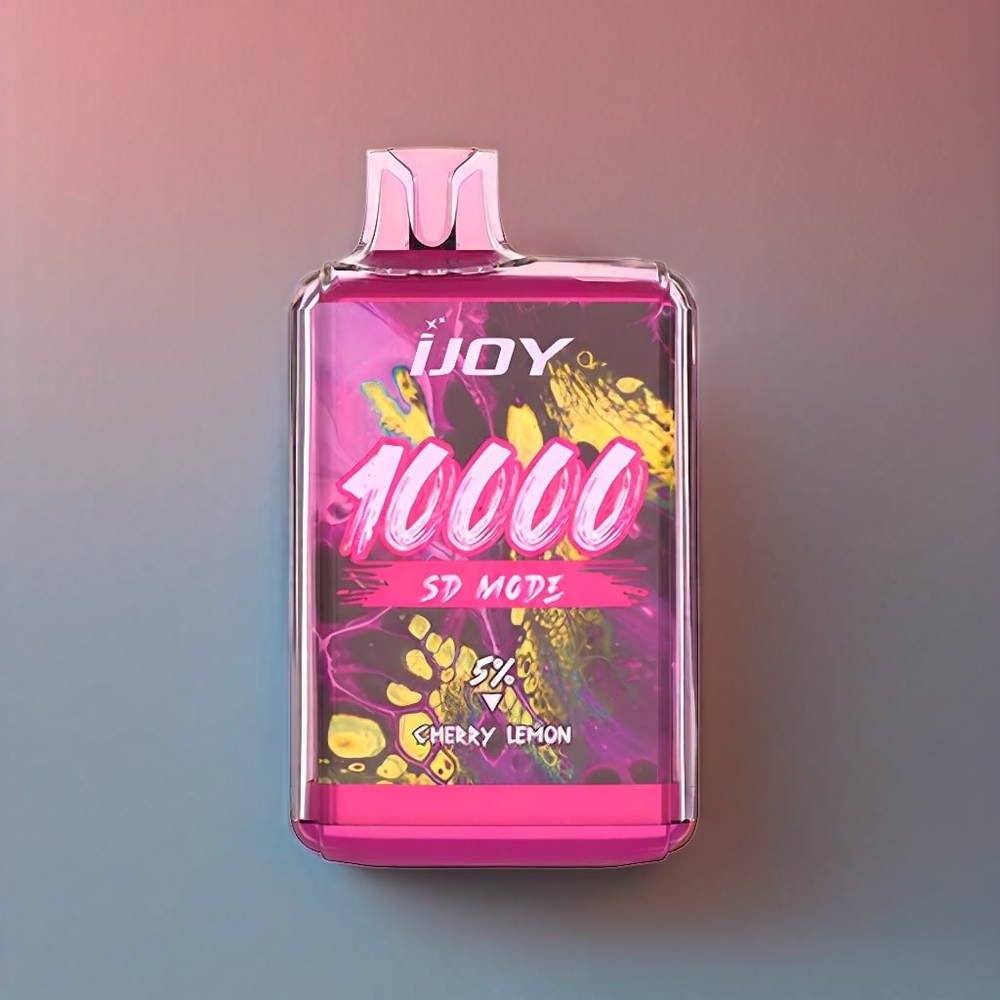 IJOY SD10000 vape monouso Ciliegia Limone Italia Ingrosso 10000 Tiri 20ml 5% Nicotina